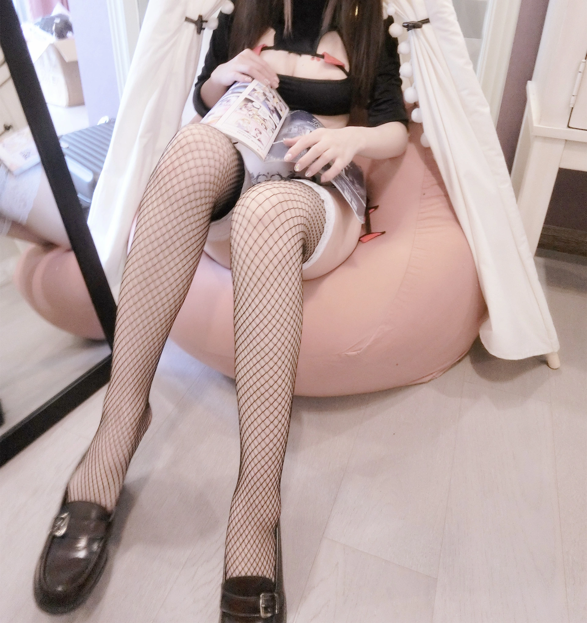 双马尾少女赛高酱 - NO.04 2019单身节 万圣特典：恶魔内衣 2