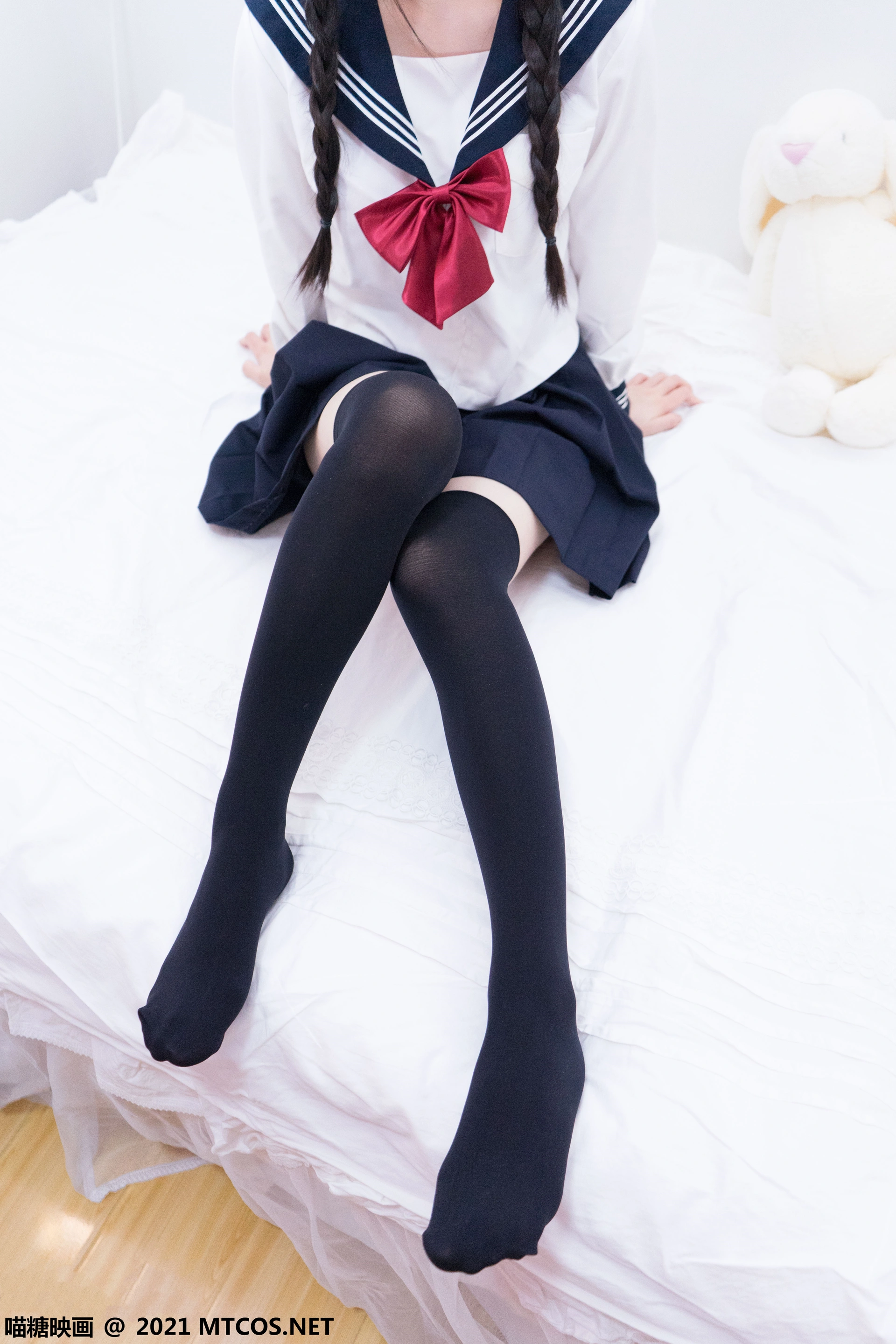 喵糖映画 - VOL.401 水手服学妹 3