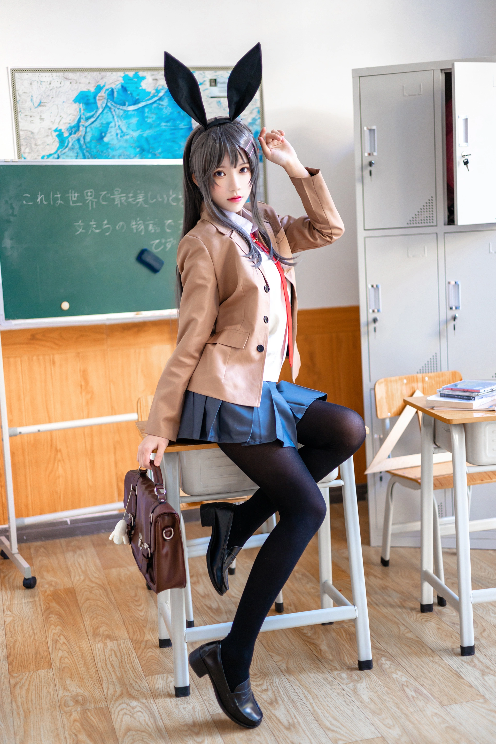 桜桃喵 - NO.119 麻衣学姐制服 1