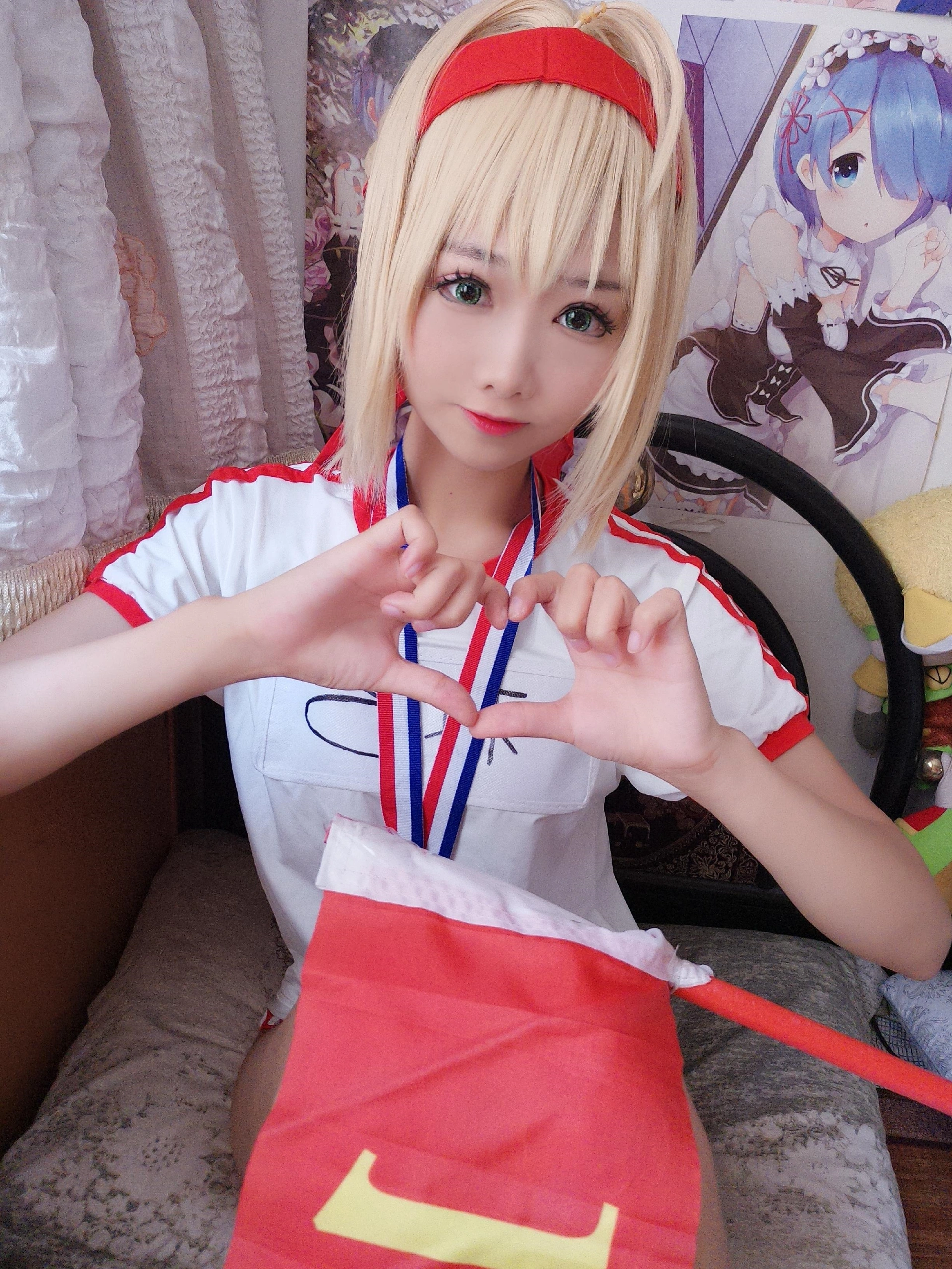 羽天Shine - NO.11 FATEEXTRA COS可爱尼禄体操服御姐FATE 3
