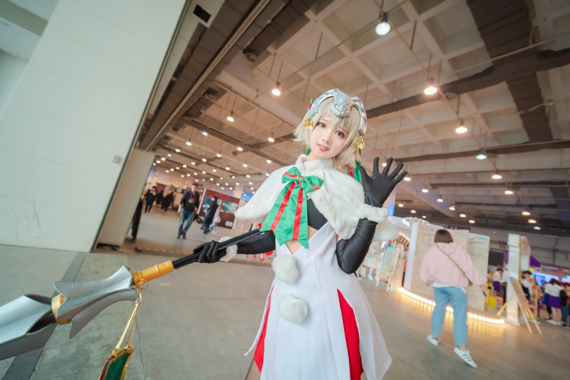羽天Shine - NO.15 FATEGRAND ORDER COS FATE可爱幼贞漫展场照 2