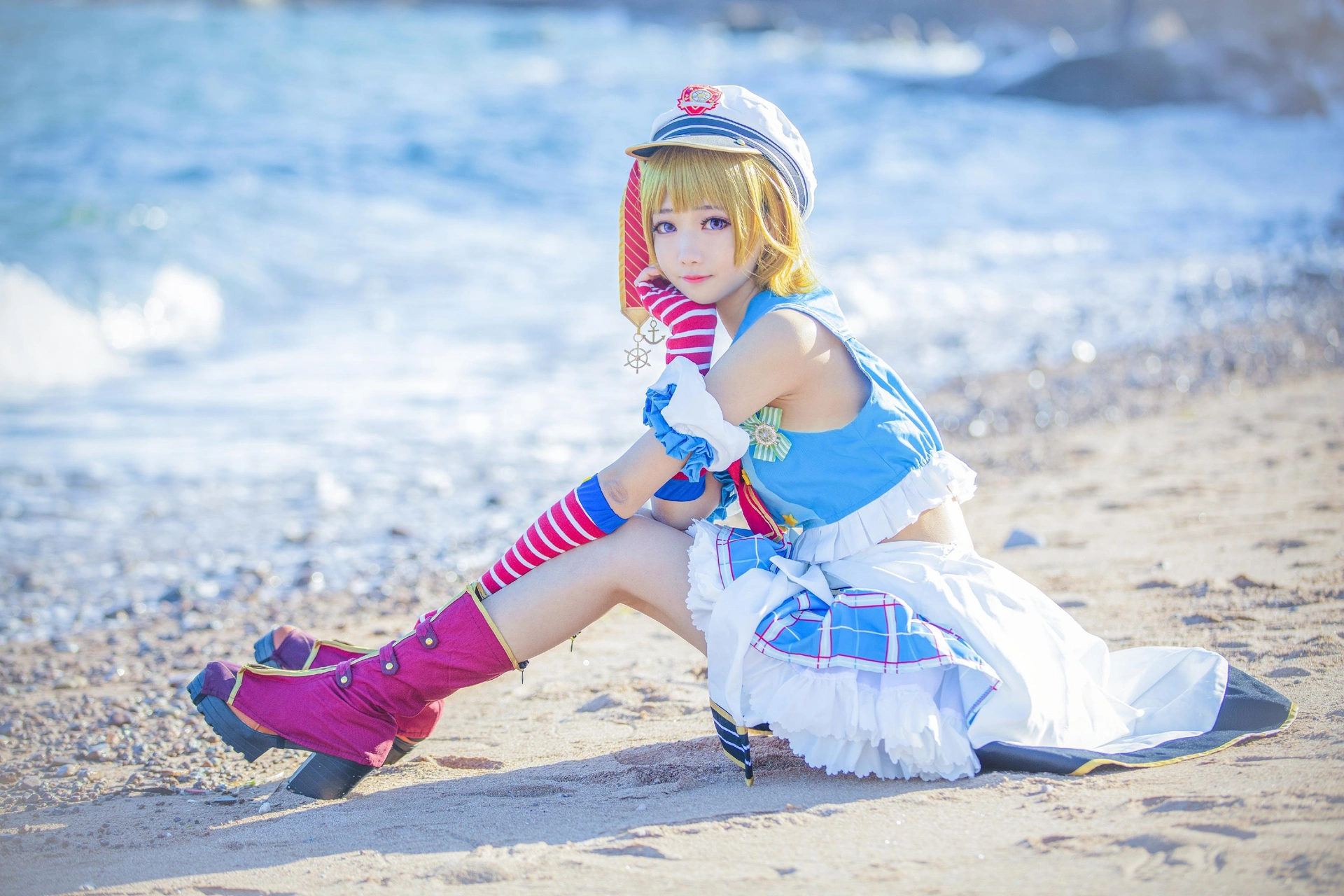 羽天Shine - NO.21 LOVE LIVE可爱小泉花阳COS 2